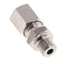 G 1/8'' Male x 6L Anneau de coupe droit en acier inoxydable 315 Bar DIN 2353