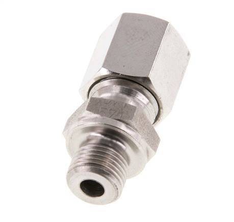 G 1/8'' Male x 6L Anneau de coupe droit en acier inoxydable 315 Bar DIN 2353