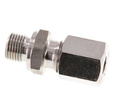 G 1/8'' Male x 6L Anneau de coupe droit en acier inoxydable 315 Bar DIN 2353