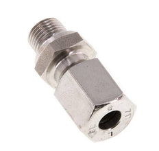 G 1/8'' Male x 6L Anneau de coupe droit en acier inoxydable 315 Bar DIN 2353