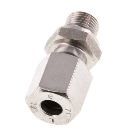 G 1/8'' Male x 6L Anneau de coupe droit en acier inoxydable 315 Bar DIN 2353