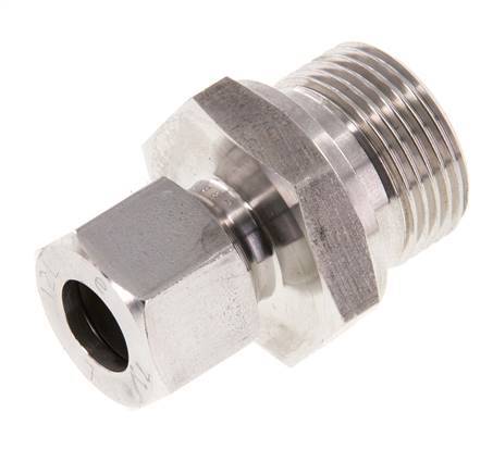 G 3/4'' Male x 12L Stainless steel Straight Cutting Ring 315 Bar DIN 2353