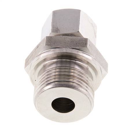 G 3/4'' Male x 12L Anneau de coupe droit en acier inoxydable 315 Bar DIN 2353