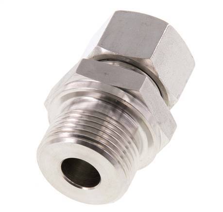 G 3/4'' Male x 15L Anneau de coupe droit en acier inoxydable 315 Bar DIN 2353