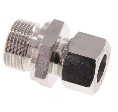 G 3/4'' Male x 15L Anneau de coupe droit en acier inoxydable 315 Bar DIN 2353