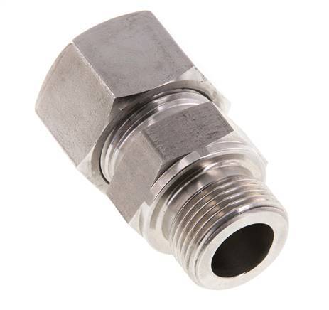 G 3/4'' mâle x 20S Anneau de coupe droit en acier inoxydable 400 Bar DIN 2353