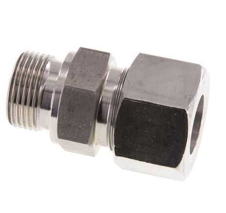 G 3/4'' mâle x 20S Anneau de coupe droit en acier inoxydable 400 Bar DIN 2353