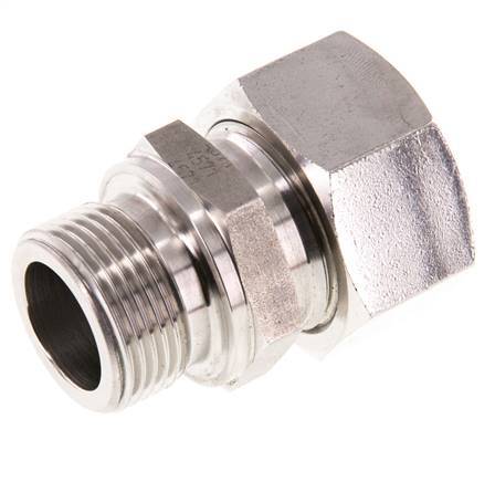 G 3/4'' mâle x 22L Anneau de coupe droit en acier inoxydable 160 Bar DIN 2353