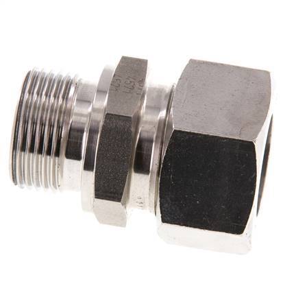 G 3/4'' mâle x 22L Anneau de coupe droit en acier inoxydable 160 Bar DIN 2353