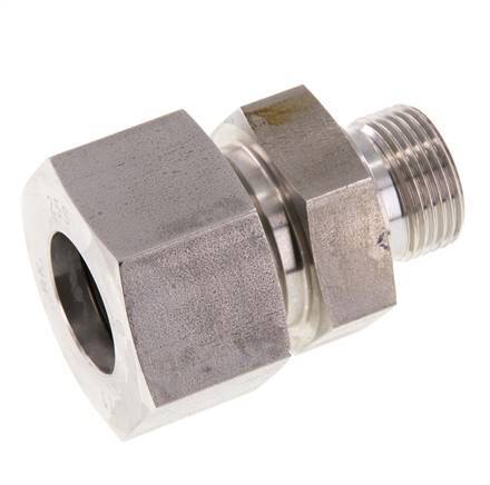 G 3/4'' mâle x 25S Anneau de coupe droit en acier inoxydable 400 Bar DIN 2353