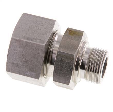 G 3/4'' mâle x 25S Anneau de coupe droit en acier inoxydable 400 Bar DIN 2353