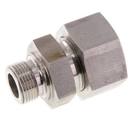G 3/4'' mâle x 25S Anneau de coupe droit en acier inoxydable 400 Bar DIN 2353
