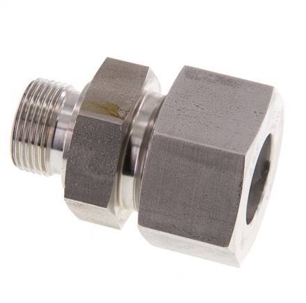 G 3/4'' mâle x 25S Anneau de coupe droit en acier inoxydable 400 Bar DIN 2353