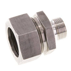 G 3/4'' mâle x 35L Anneau de coupe droit en acier inoxydable 160 Bar DIN 2353