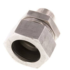 G 3/4'' mâle x 35L Anneau de coupe droit en acier inoxydable 160 Bar DIN 2353