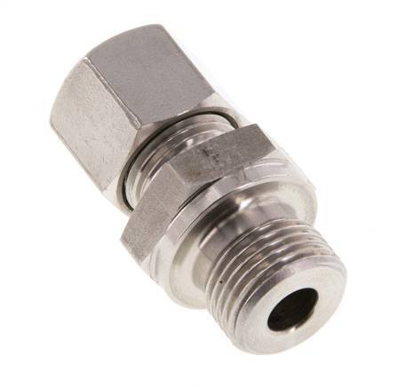 G 3/8'' Male x 10L Anneau de coupe droit en acier inoxydable 315 Bar DIN 2353