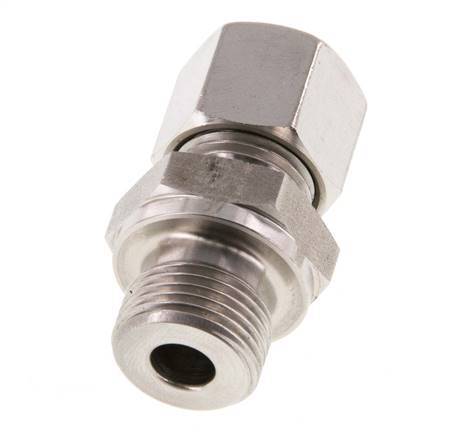 G 3/8'' Male x 10L Anneau de coupe droit en acier inoxydable 315 Bar DIN 2353