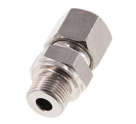 G 3/8'' mâle x 10S Anneau de coupe droit en acier inoxydable 630 Bar DIN 2353