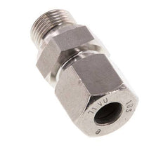 G 3/8'' mâle x 10S Anneau de coupe droit en acier inoxydable 630 Bar DIN 2353