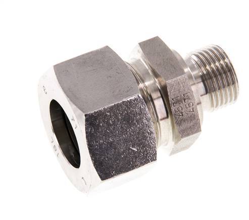 G 3/8'' Male x 18L Anneau de coupe droit en acier inoxydable 315 Bar DIN 2353