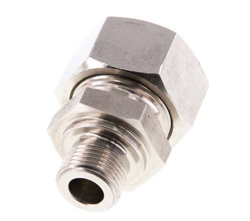 G 3/8'' Male x 18L Anneau de coupe droit en acier inoxydable 315 Bar DIN 2353