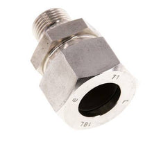 G 3/8'' Male x 18L Anneau de coupe droit en acier inoxydable 315 Bar DIN 2353