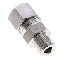 3/8'' NPT Male x 12S Stainless steel Straight Cutting Ring 630 Bar DIN 2353