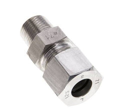 3/8'' NPT Male x 12S Stainless steel Straight Cutting Ring 630 Bar DIN 2353