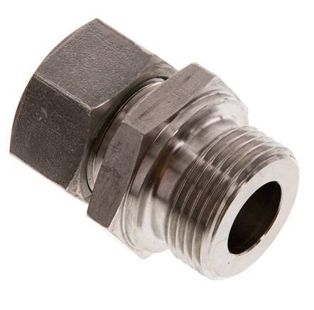 G 1'' mâle x 22L Anneau de coupe droit en acier inoxydable 160 Bar DIN 2353