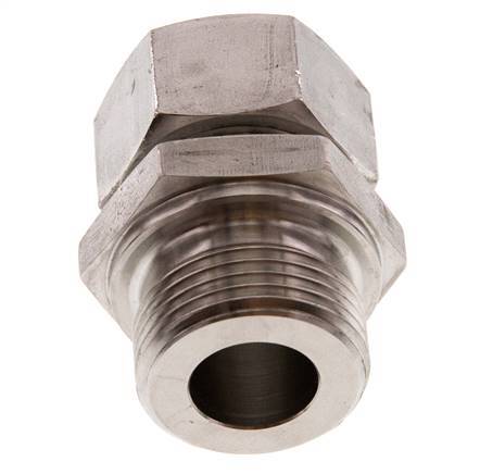 G 1'' mâle x 22L Anneau de coupe droit en acier inoxydable 160 Bar DIN 2353