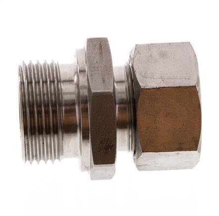 G 1'' mâle x 22L Anneau de coupe droit en acier inoxydable 160 Bar DIN 2353