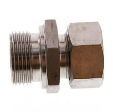 G 1'' mâle x 22L Anneau de coupe droit en acier inoxydable 160 Bar DIN 2353