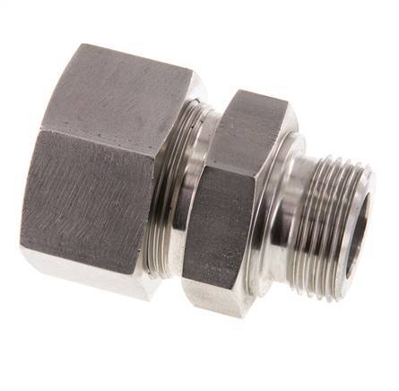 G 1'' mâle x 30S Anneau de coupe droit en acier inoxydable 400 Bar DIN 2353