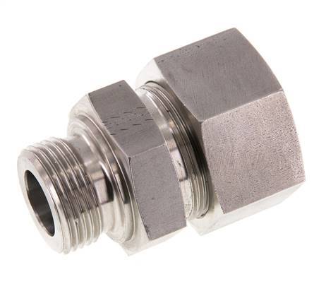 G 1'' mâle x 30S Anneau de coupe droit en acier inoxydable 400 Bar DIN 2353