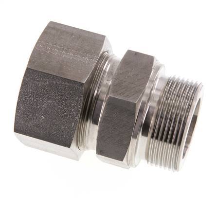 G 1 1/2'' mâle x 38S Anneau de coupe droit en acier inoxydable 315 Bar DIN 2353