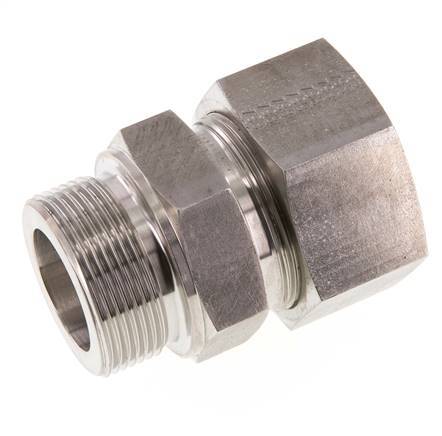 G 1 1/2'' mâle x 38S Anneau de coupe droit en acier inoxydable 315 Bar DIN 2353