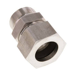 G 1 1/2'' mâle x 38S Anneau de coupe droit en acier inoxydable 315 Bar DIN 2353