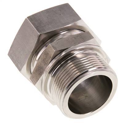 G 1 1/2'' mâle x 42L Anneau de coupe droit en acier inoxydable 160 Bar DIN 2353