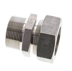 1 1/2'' NPT Male x 42L Stainless steel Straight Cutting Ring 160 Bar DIN 2353