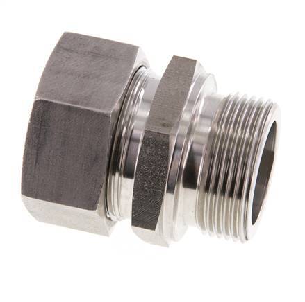 G 1 1/4'' mâle x 35L Anneau de coupe droit en acier inoxydable 160 Bar DIN 2353