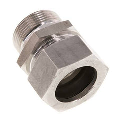 G 1 1/4'' mâle x 35L Anneau de coupe droit en acier inoxydable 160 Bar DIN 2353