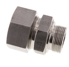 G 1 1/4'' mâle x 38S Bague coupante droite en acier inoxydable 315 Bar DIN 2353