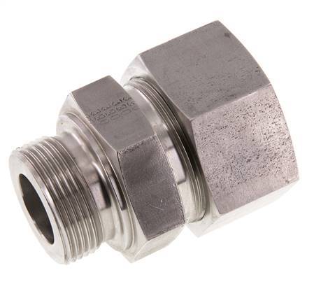 G 1 1/4'' mâle x 38S Bague coupante droite en acier inoxydable 315 Bar DIN 2353