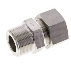 1 1/4'' NPT Male x 30S Stainless steel Straight Cutting Ring 400 Bar DIN 2353