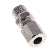 M10x1 Mâle x 6LL Anneau de coupe droit en acier inoxydable 100 Bar DIN 2353