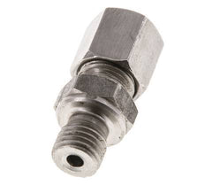 M12x1.5 Mâle x 6S Anneau de coupe droit en acier inoxydable 630 Bar DIN 2353