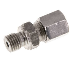 M12x1.5 Mâle x 6S Anneau de coupe droit en acier inoxydable 630 Bar DIN 2353