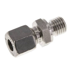 M12x1.5 Male x 8L Anneau de coupe droit en acier inoxydable 315 Bar DIN 2353