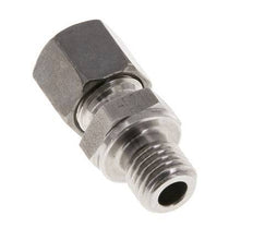 M12x1.5 Male x 8L Anneau de coupe droit en acier inoxydable 315 Bar DIN 2353