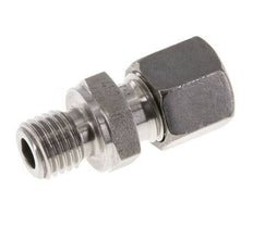 M12x1.5 Male x 8L Anneau de coupe droit en acier inoxydable 315 Bar DIN 2353